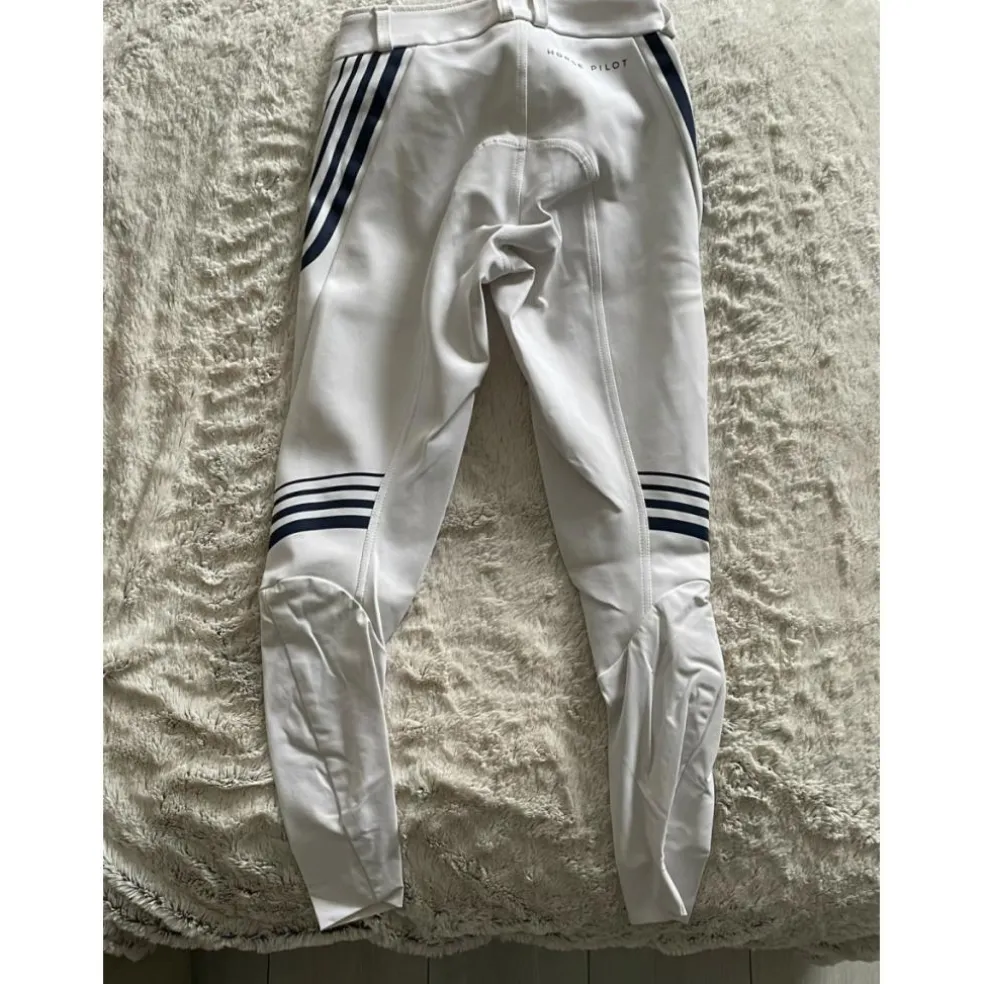 Pantalon Horse Pilot X plosive Blanc