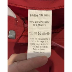 Pantalon jump'in rouge