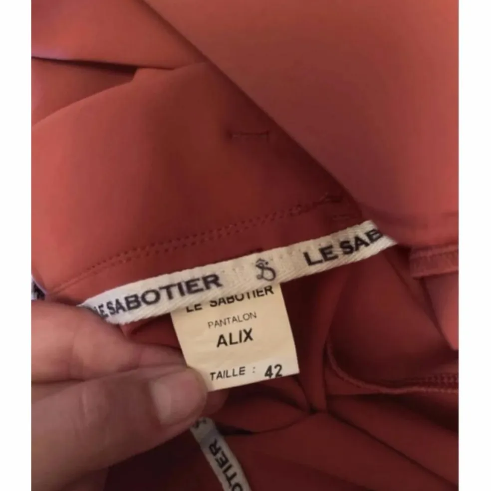 Pantalon le sabotier terracota XL