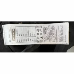 Pantalon noir XS décathlon