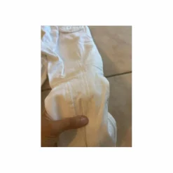 Pantalon Performance Carla Blanc/Bleu - Taille 34 - Neuf avec étiquette