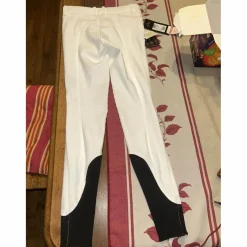 Pantalon équiline blanc