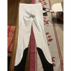 Pantalon équiline blanc