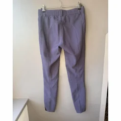 Pantalon équitation cheval poney Equithème Lotty 36/S grip antidérapant bleu marine violet