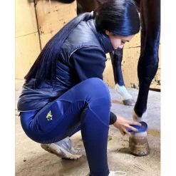 Pantalon Équitation Navy Shaping | Grip Intégral & Taille Haute