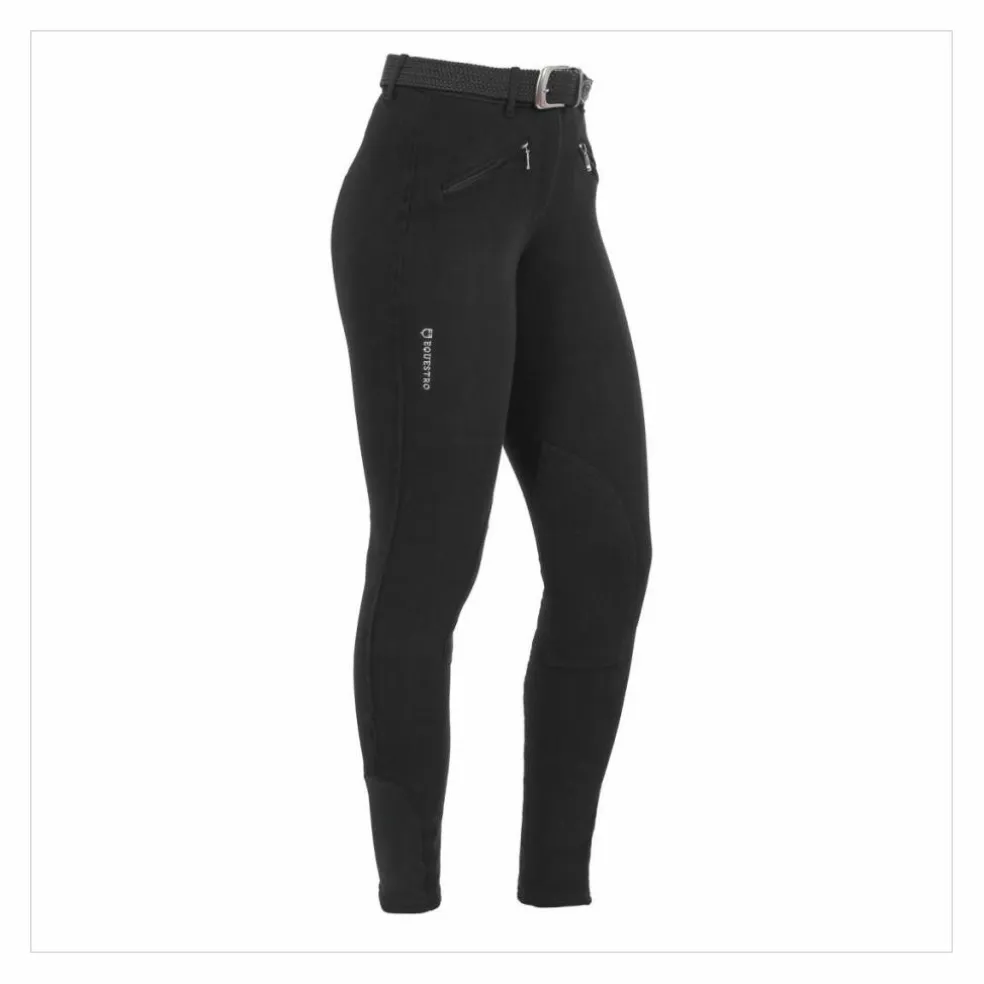 Pantalon équitation noir 46 femme Demetra Equestro
