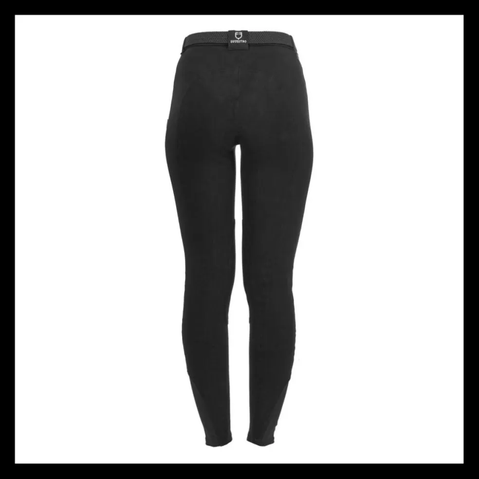 Pantalon équitation noir 46 femme Demetra Equestro