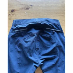 Pantalon équitation noir Equithème Georg fond silicone homme