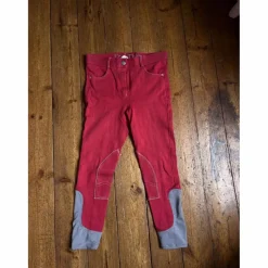 pantalon rouge equitheme
