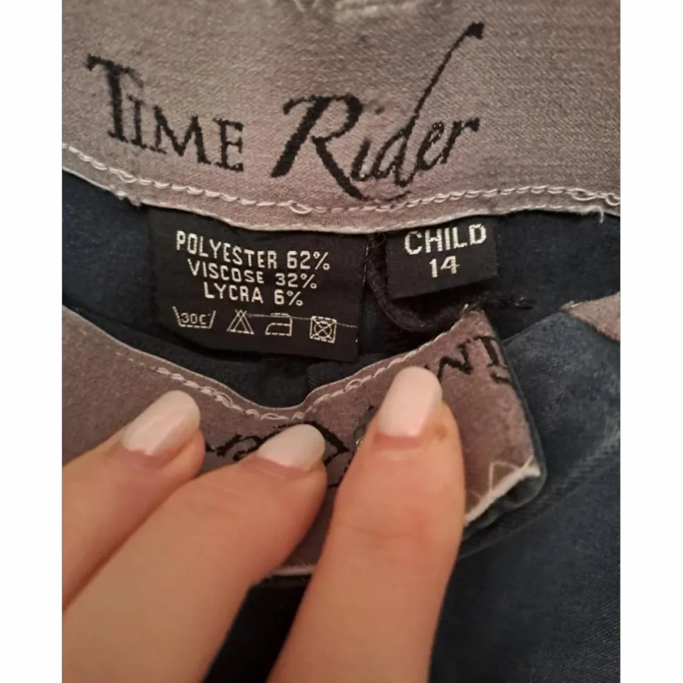 Pantalon time rider vert canard