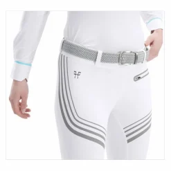 Pantalon X-plosive Horse Pilot Femme - neuf avec étiquette - blanc et gris argenté