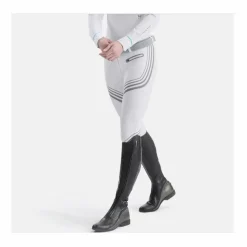 Pantalon X-plosive Horse Pilot Femme - neuf avec étiquette - blanc et gris argenté