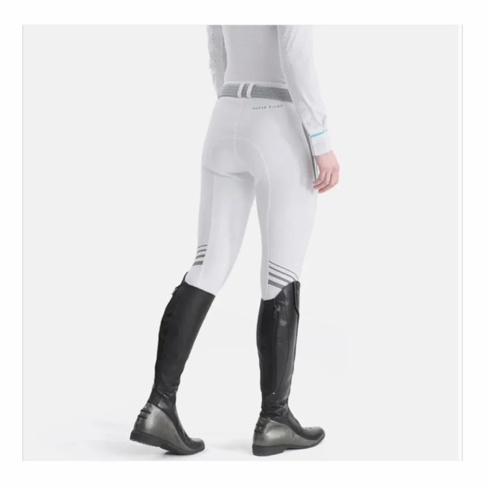 Pantalon X-plosive Horse Pilot Femme - neuf avec étiquette - blanc et gris argenté