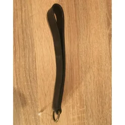 Passant de sangle cuir noir