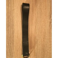 Passant de sangle cuir noir