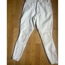 Pikeur blanc homme