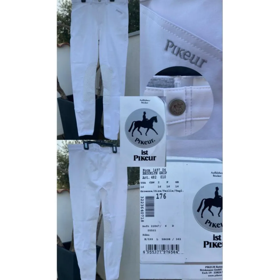 PIKEUR Pantalon de concours mi enfant/ mi adolescent