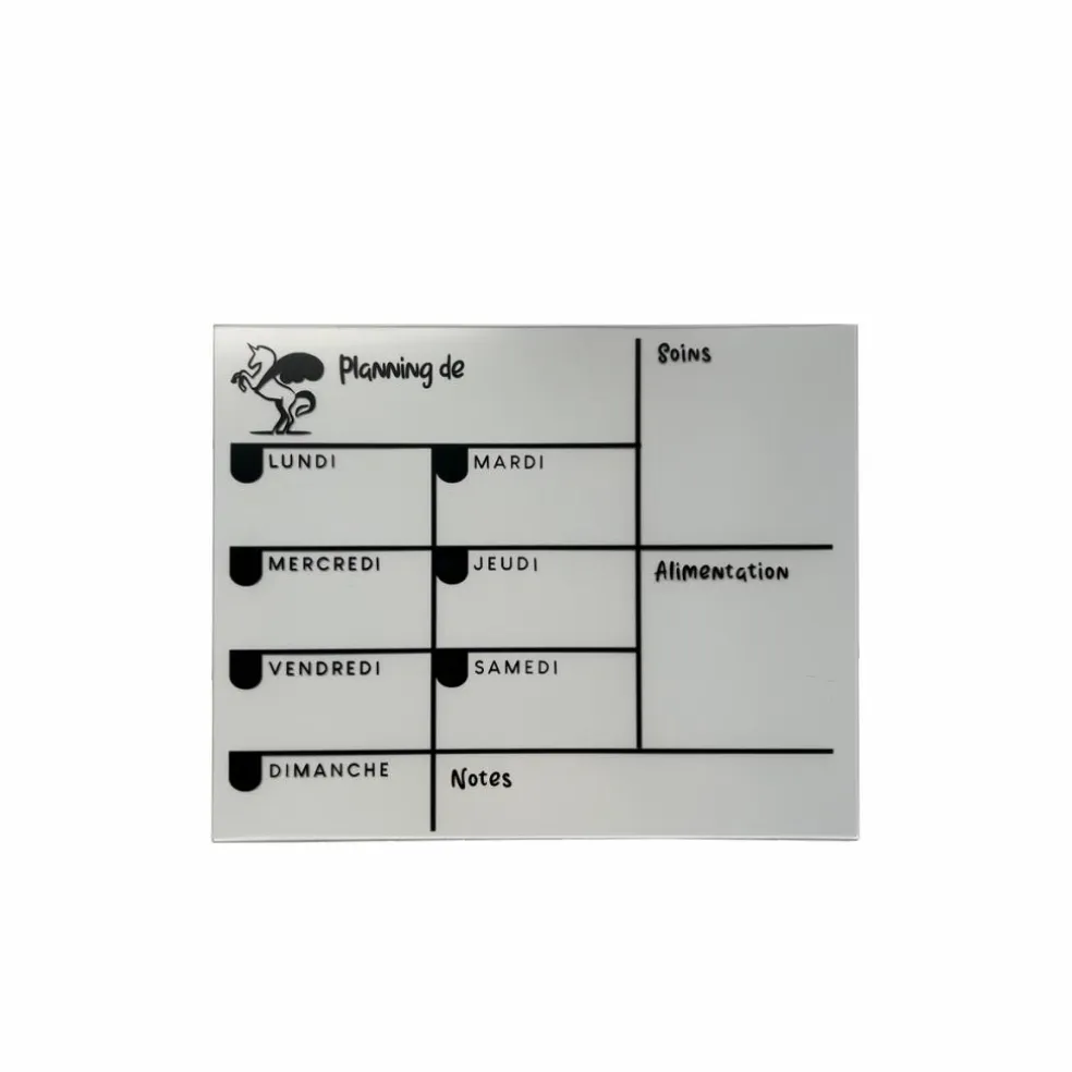 Planner mural pour casier