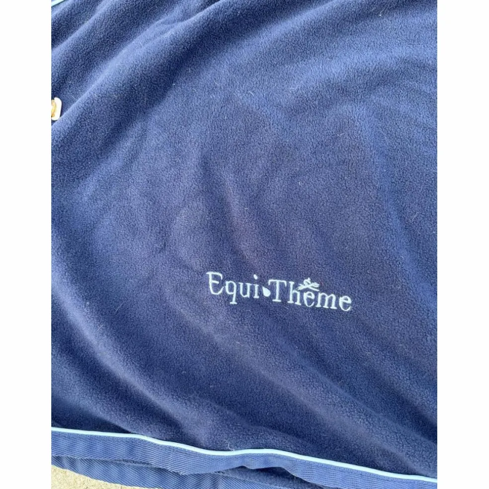 Polaire bleu marine Equi-thème 165cm 7,0 pouces