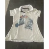 Polo blanc à manches décathlon