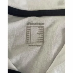 Polo blanc à manches décathlon