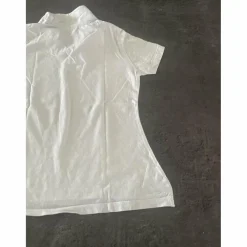 Polo blanc à manches décathlon