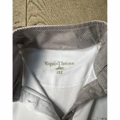 Polo blanc concours manches courtes