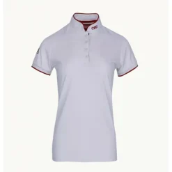 Polo blanc CWD Femme taille L neuf
