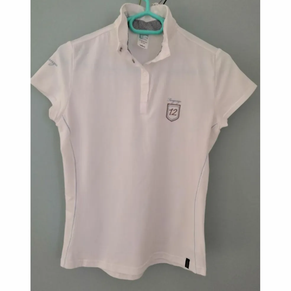 Polo blanc de concours femme