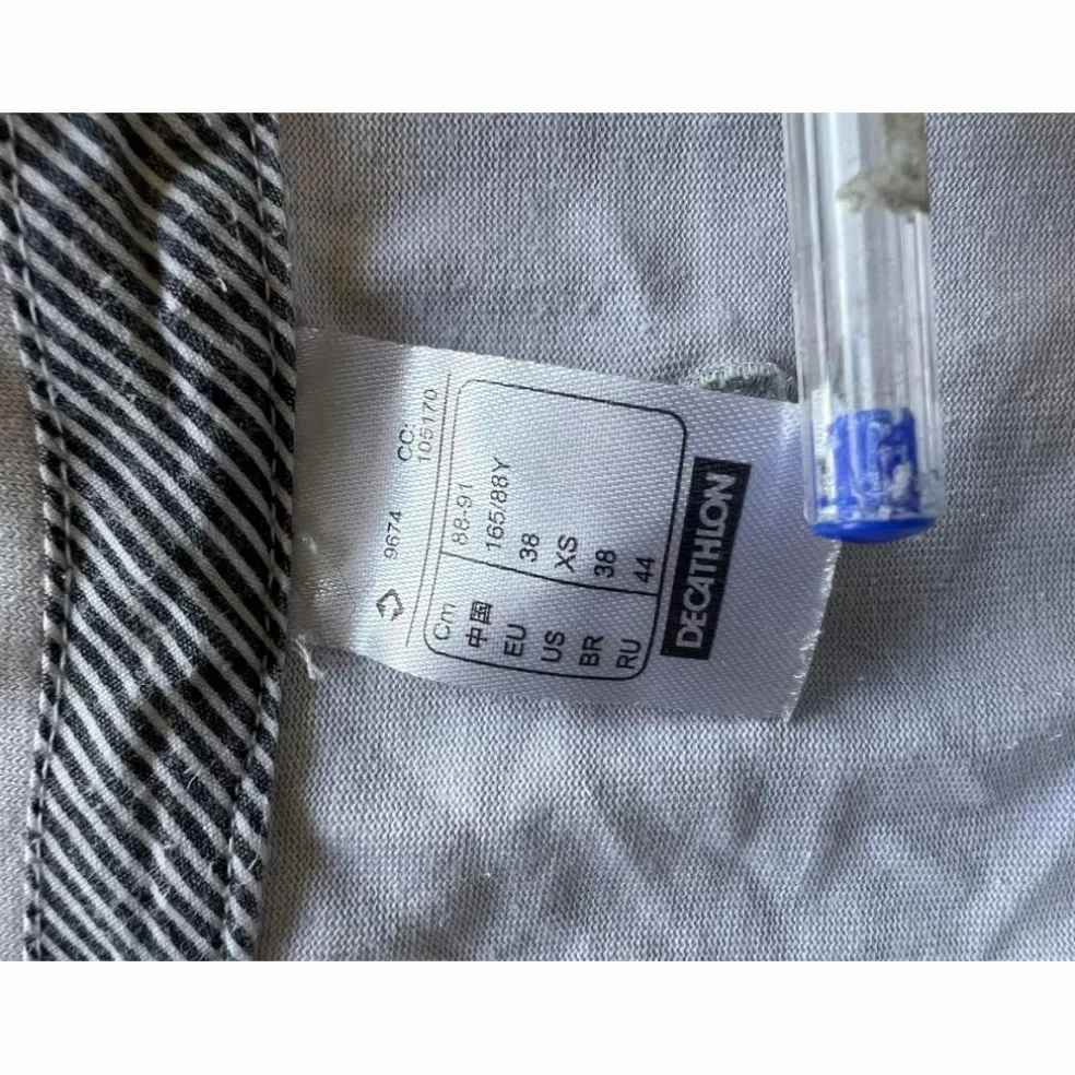 Polo blanc decathlon