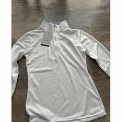 polo blanc d’équitation