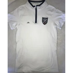 Polo blanc equitheme