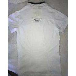 Polo blanc equitheme