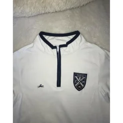 Polo blanc equitheme