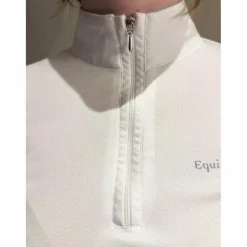 Polo blanc Equithème