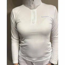 Polo blanc Equithème