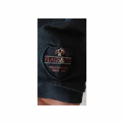 Polo bleu marine Flags&Cup