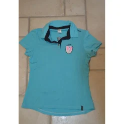 Polo bleu turquoise