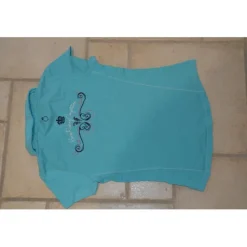 Polo bleu turquoise