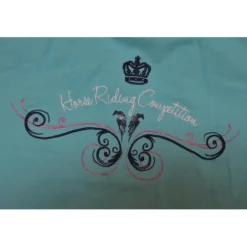 Polo bleu turquoise