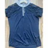 polo de concour à dentelle