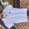 Polo de concour fouganza blanc