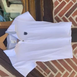 Polo de concour fouganza blanc