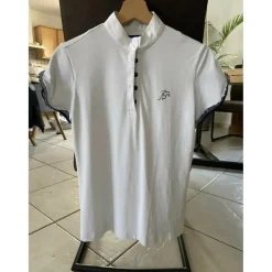 Polo de concours Anna Scarpati blanc
