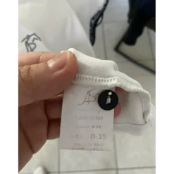Polo de concours Anna Scarpati blanc