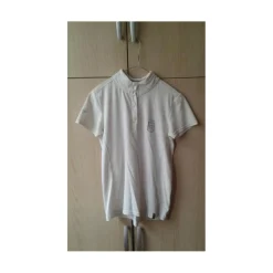 Polo de concours blanc