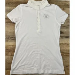 Polo de concours blanc