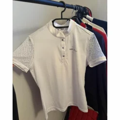 Polo de concours blanc