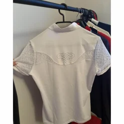 Polo de concours blanc