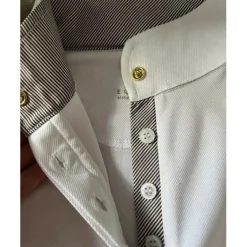 Polo de concours blanc équithème